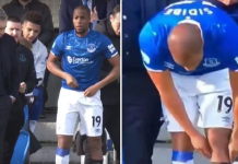 Evertonov igrač u problemu zbog štucne: Nasmijao gledatelje, ali razbjesnio Ancelottija