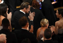 DiCaprio na Oscarima snimljen s curom