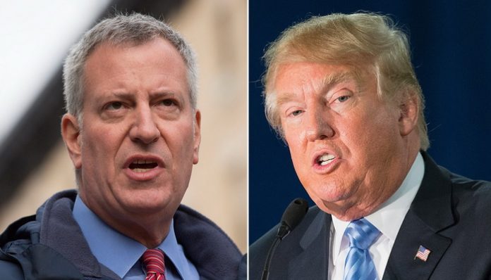 bill-de-blasio-trump