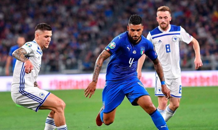 Italy Bosnia Herzegovina Euro 2020 soccer