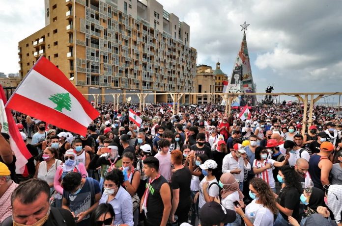 protest bejrut