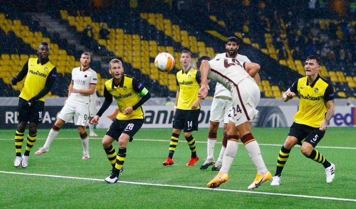 2020-10-22T182831Z_698052615_UP1EGAM1FBJVY_RTRMADP_3_SOCCER-EUROPA-YBO-ROM-REPORT