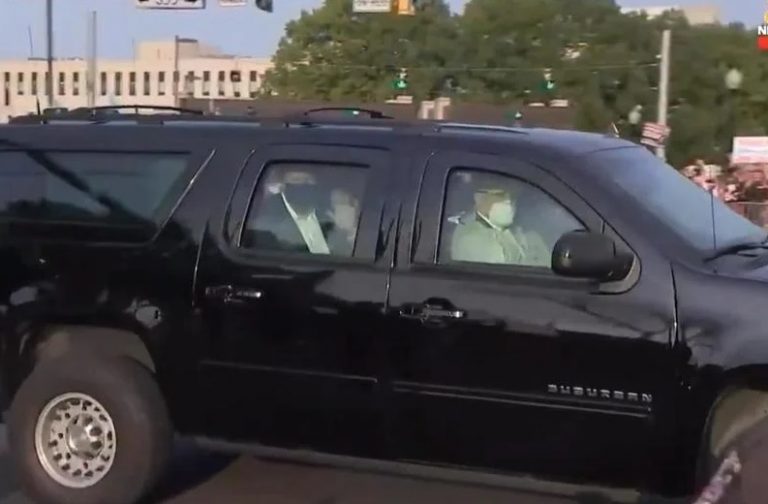 Trumpova vožnja oko bolnice ugrozila zdravlje drugih