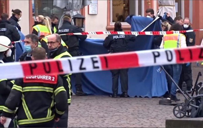 GERMANY-POLICE-CAR-ARREST