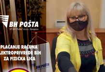 U 400 poslovnica BH Pošte plaćanje računa za struju bez provizije