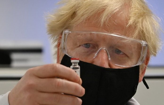 Boris Johnson Visits Laboratory In North Wales
