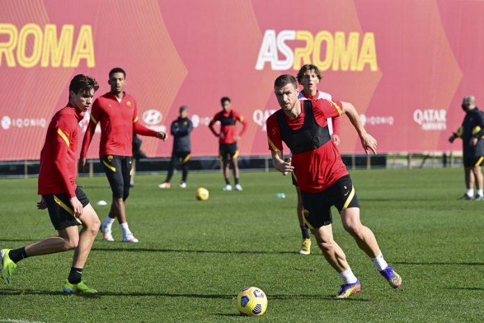 dzeko trening
