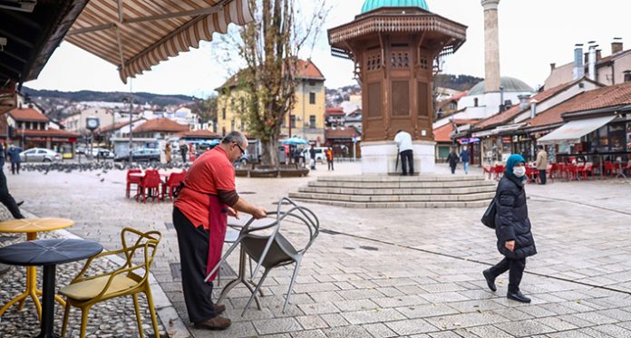 Sarajevo: Terase kafića potpuno prazne - nema mještana niti turista