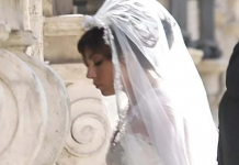 Lady Gaga u vjenčanici na snimanju filma “House of Gucci”