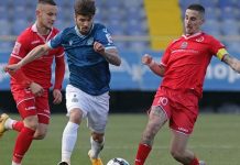 Željezničar s dva igrača više i penalom u nadoknadi jedva izvukao remi protiv Mladosti