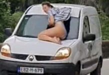 Vožnja djevojke na haubi u Banjaluci pod lupom policije