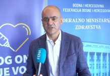 Čerkez: Epidemiološka situacija u FBiH se stabilizuje, nastavak procesa imunizacije