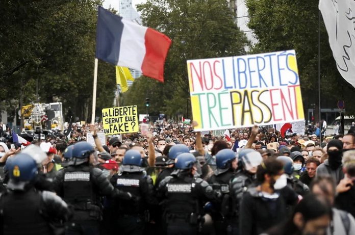 france protest