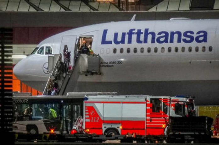lufthansa afganistan