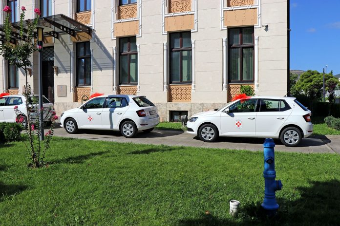 Dom zdravlja Mostar dobio sedam vozila za kućnu njegu (VIDEO)