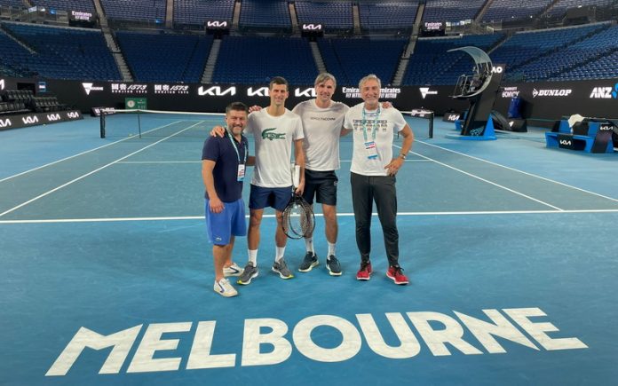 djokovic trening