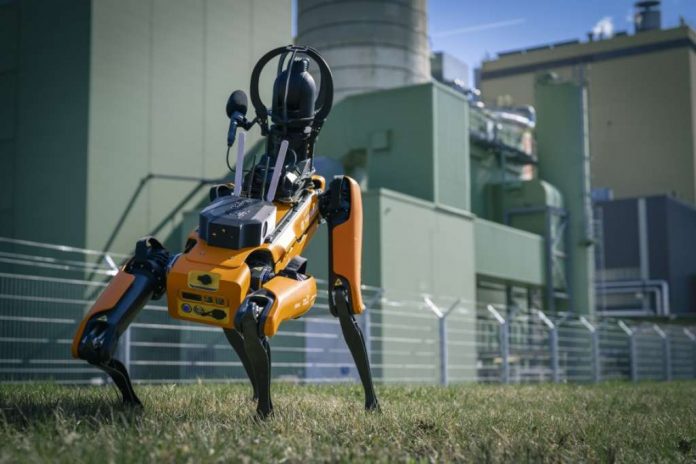 robot pas elektrana