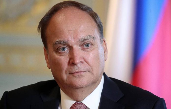 Russia Ambassador to USA Antonov gives interview to TASS news agency