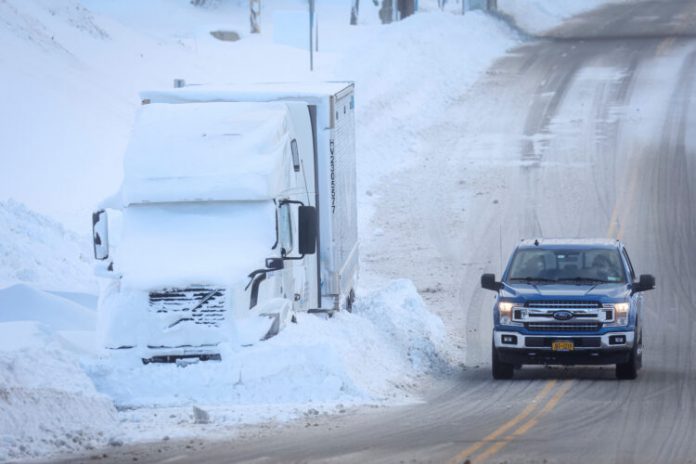 Winter storm hits Buffalo, New York