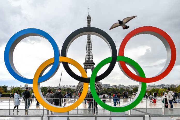 Olympics Rings in Paris