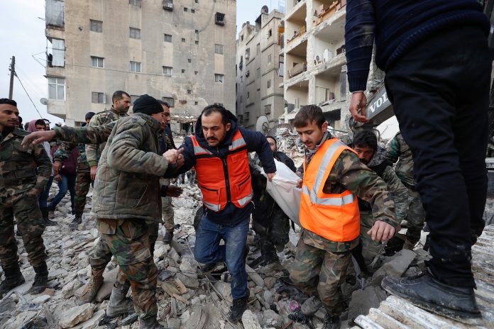 APTOPIX Syria Earthquake