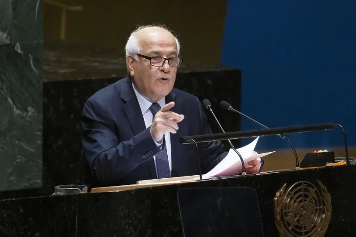 palestinski izaslanik un