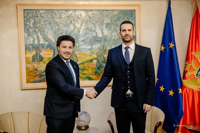 dritan abazović milojko spajić