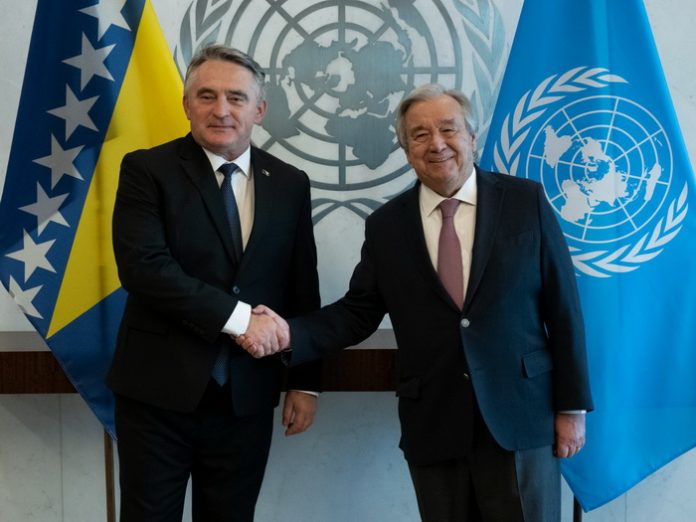 komsic guterres