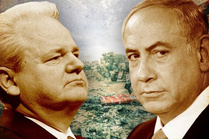 netanyahu milošević