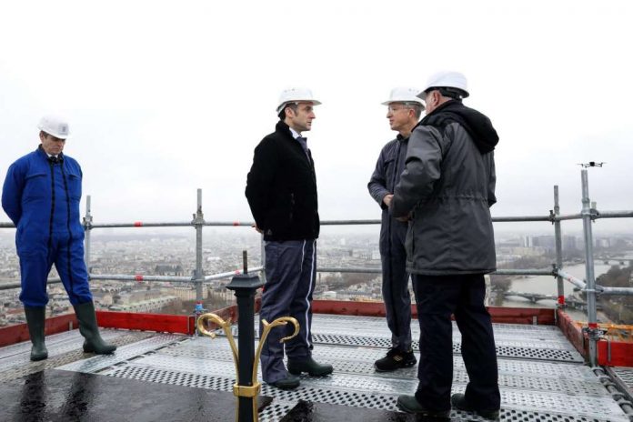 macron notre dame