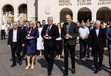 SRAMOTNI SKUP POČEO HIMNOM HRVATSKE: U Mostaru proslavljena godišnjica osnivanja zločinačke paradržave Hrvatske Republike Herceg-Bosne