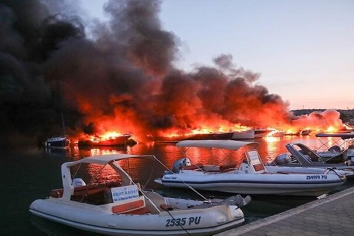 pozar u Hrvatskoj