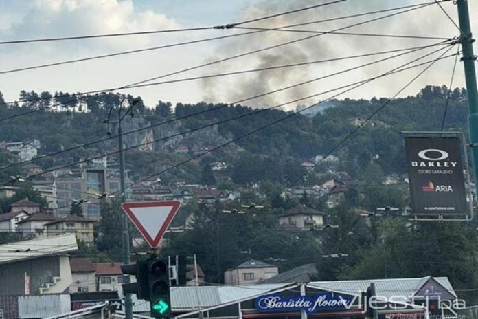 pozar u Sarajevu