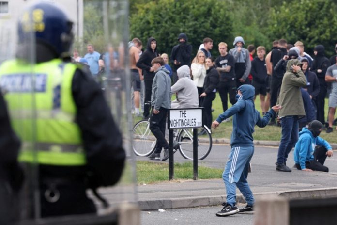 Anti-immigration protests continue to take place around the UK