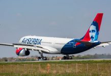 Air Srbija prevezla milion putnika u 2025.