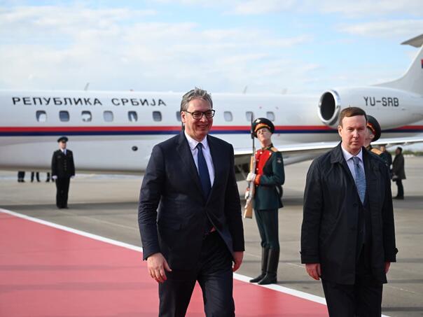 Aleksandar Vucic u Moskvi