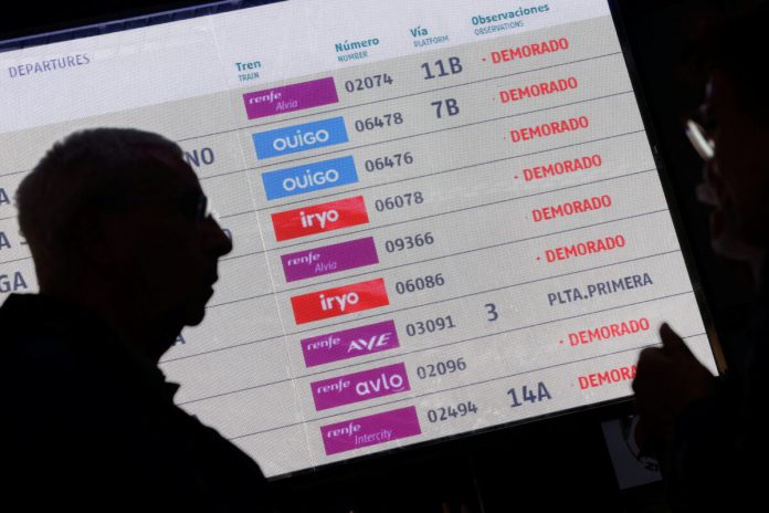 Delays after cable stolen from a high-speed train line between Madrid and Andalusia