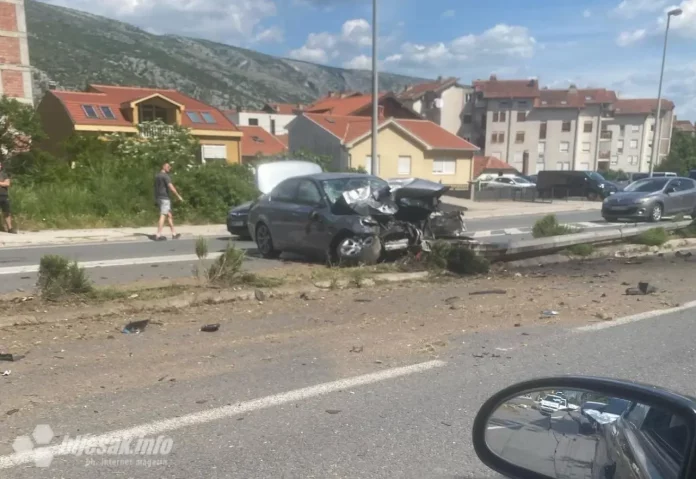 nesreca na Bulevaru