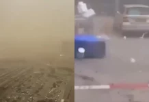 Pješčana oluja prekrila dijelove Izraela i grad Jenin: Nebo požutjelo, ljudi bježe s ulica