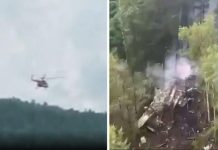 Prvi snimak sa mjesta pada aviona u Rusiji: Letjelica potpuno izgorjela, prizori su jezivi!