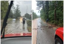 Brojni problemi zbog kiše u Hercegovini, vatrogasci imali pune ruke posla