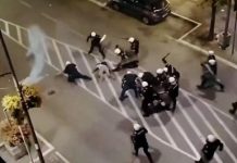 Brutalne snimke iz Valjeva: Policija mlatila prolaznike