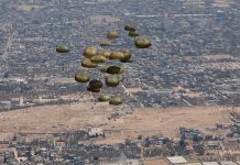 Španija izbacila 12 tona humanitarne pomoći u Pojas Gaze