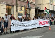 Aktivisti uputili snažnu poruku pred SFF-ovim crvenim tepihom: “Srce Sarajeva ide Palestini”