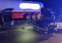 Stravičan sudar dva vozila na putu Prijedor – Banja Luka, vozači teško povrijeđeni