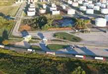 Snimci iz zraka: Kolone kamiona, uočen i Milorad Dodik