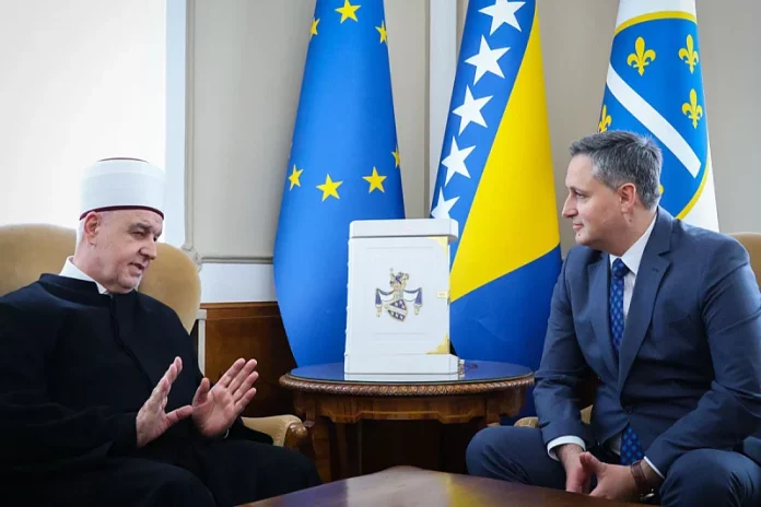 Husein ef. Kavazovic i Denis Bećirovic