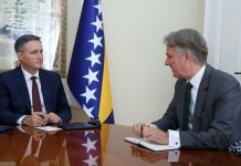 Bećirović i ambasador Reilly potvrdili jačanje strateškog partnerstva BiH i Ujedinjenog Kraljevstva