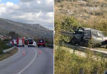 Stravična nesreća na putu Mostar-Nevesinje: Poginule dvije osobe, saobraćaj u potpunosti obustavljen