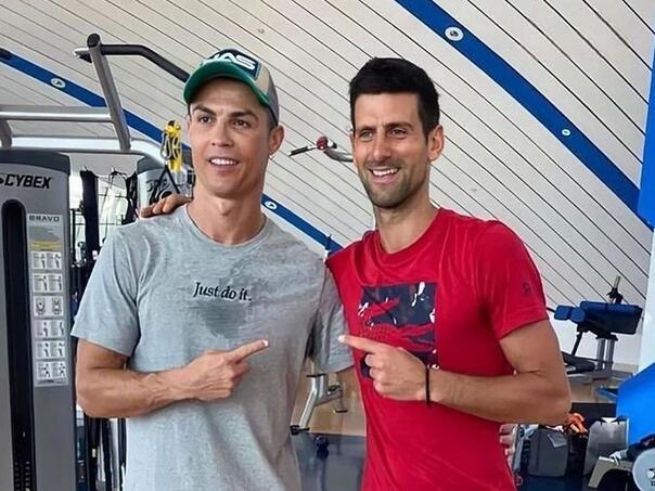 Novak Đoković i Cristiano Ronaldo